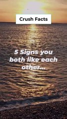 5 Signs you both like each other #shorts