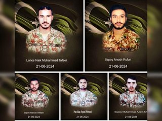 Another Day : 21st June Five Sons of Soil martyred in Kurram IED blast Sadda area