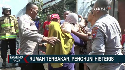 Kebakaran Hanguskan Rumah Warga di Semarang, Diduga Dipicu Percikan Api dari Sepeda Motor
