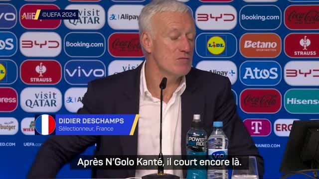 Bleus - Deschamps : Kanté, il court encore là