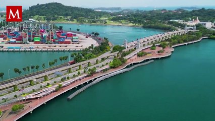 Singapur combate derrame de petróleo generado por el accidente marítimo