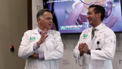 El Hospitalito te ayuda a mejorar tu visión si padeces cataratas