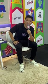 Atração do São João da Bahia, Marcynho Sensação comenta sucesso que faz no TikTok: 'Nem conhecia esses negócios'