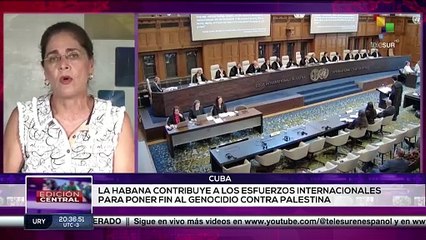 Cuba demandó a Israel por genocidio contra Palestina