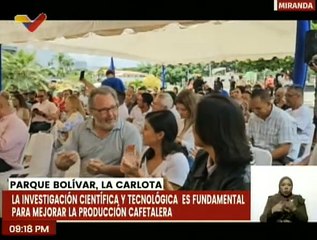 Gobierno regional entrega reconocimientos a los caficultores del estado Miranda