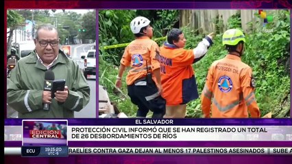 16 personas fallecidas por lluvias en El Salvador