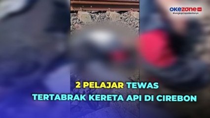 Video herunterladen: Nekat Terobos Perlintasan, 2 Pelajar Tewas Tertabrak Kereta Api di Cirebon