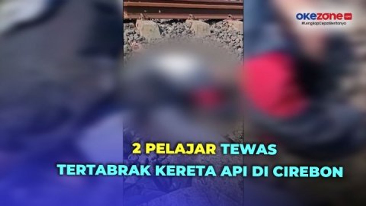 Nekat Terobos Perlintasan, 2 Pelajar Tewas Tert...