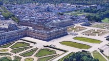 The Palace of Versailles (château de Versailles) in Versailles, France