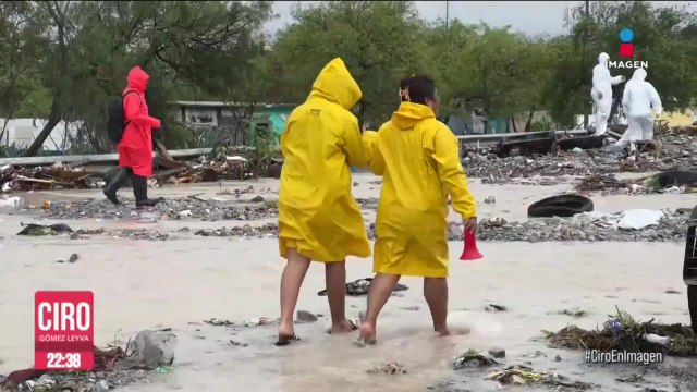 Inician trabajos de limpieza en las zonas más afectadas por “Alberto” en NL