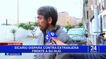San Miguel: sicario deja grave a extranjera tras dispararle en la cabeza