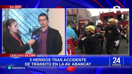 Familia de víctima de accidente en cercado de Lima pide apoyo para trasladarlo a hospital