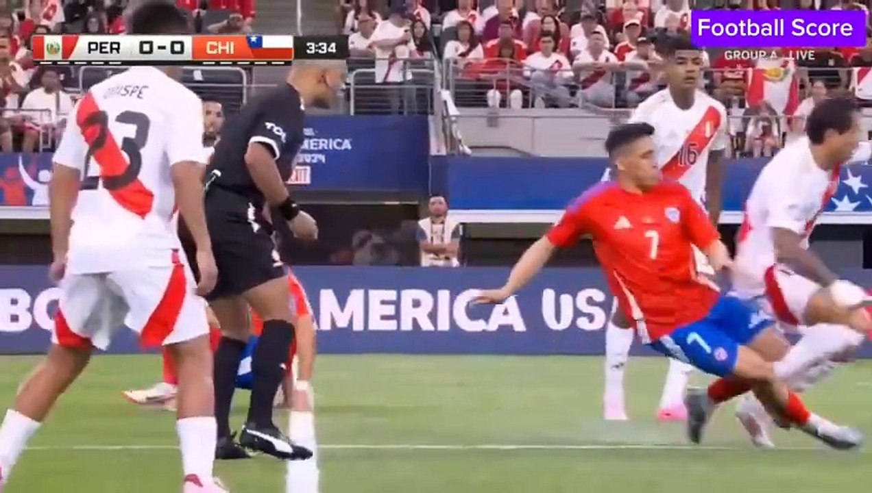 Copa America 2024 - Chile vs Peru Highlights Today Match All Goals