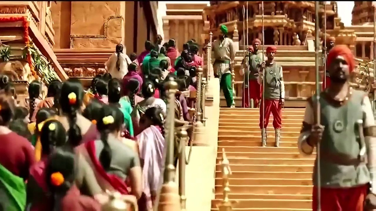 Bahubali 2 interesting court scene  hindi  - Prabhas - anushka - rana