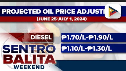 Presyo ng produktong petrolyo, maaaring tumaas sa susunod na linggo