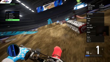 YARIŞ - M027 - MONSTER ENERGY SUPERCROSS THE OFFICIAL VIDEOGAME 3 1080P HD GAMEPLAY