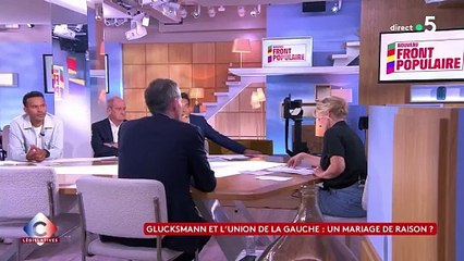 Après une séquence dans "Quotidien" où on voit Raphaël Glucksmann "maudit" à Marseille par une électrice, il révèle être submergé de messages lui lançant : "Soyez maudit" !