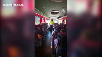 Kütahya'da yolcu otobüsü şarampole devrildi: Kazadan dakikalar önce hayat kurtaran uyarı!