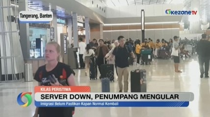 Viral! Sistem Imigrasi Down di Bandara Soetta, Penumpang Pesawat Menumpuk