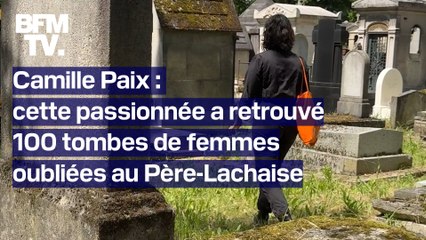 Cette passionnée a retrouvé 100 tombes de femmes oubliées au Père-Lachaise