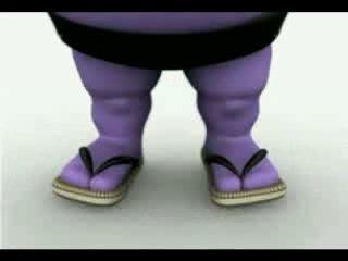 dancing hippo
