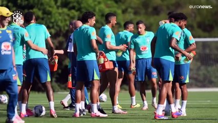 شاهد: منتخب السامبا يتدرب في كاليفورنيا قبل أيام من مباراة البرازيل وكوستاريكا ضمن بطولة كوبا أمريكا