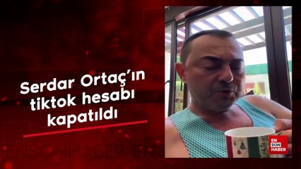 Serdar Ortaç'ın TikTok hesabı kapatıldı