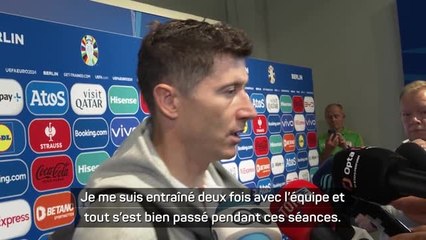 Pologne - Lewandowski : “Les adversaires ont eu plus de temps avec leurs entraîneurs”