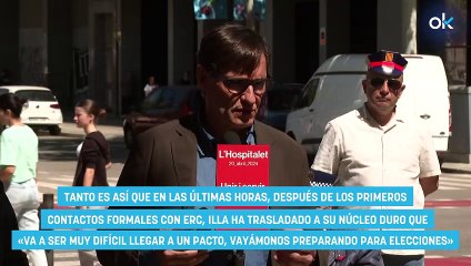 Illa a su entorno más cercano: "Va a ser muy difícil llegar a un pacto, vayámonos preparando para elecciones"