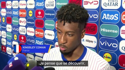 Coman : "Après un match nul, on ne crie pas de joie"