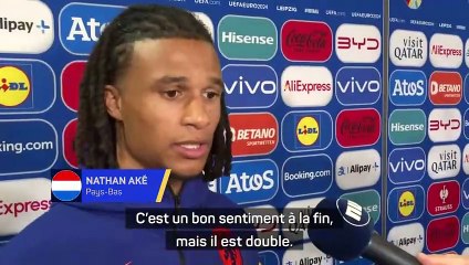 Aké : “Un point mérité contre l’un des grands favoris de l’Euro”
