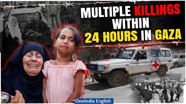 Gaza Red Cross Massacre: 22 Killed But IDF Denies Responsibility For Shelling | Video