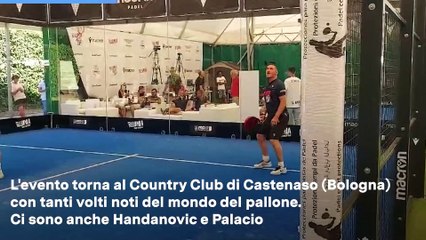 Da Totti a Toni, ecco chi partecipa all'Illumia Padel Cup