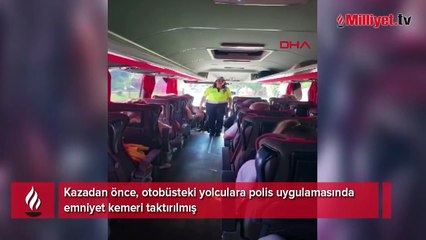 23 kişiyi faciadan döndürdü! Kazadan dakikalar önce hayat kurtaran detay