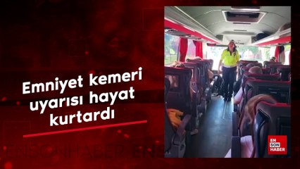 Kazadan önce yapılan uyarı hayat kurtardı