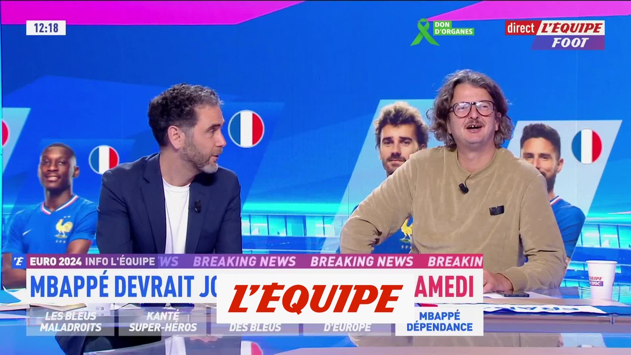 Kylian Mbappé devrait jouer contre les jeunes de Paderborn ce samedi après-midi - Euro 2024 - Bleus