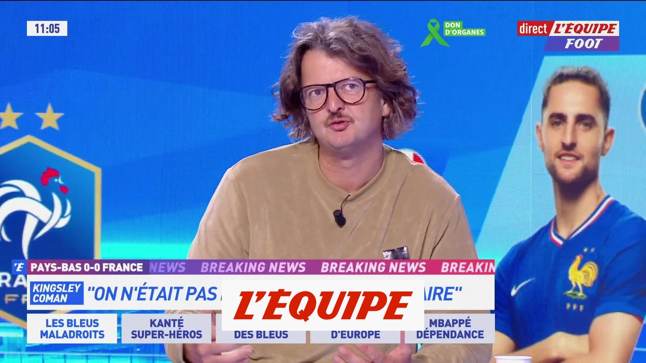 10,2 millions de téléspectateurs devant France - Pays-Bas sur M6 - Euro 2024 - Bleus