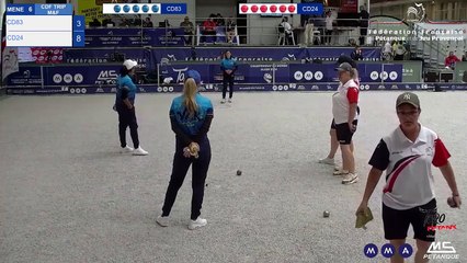 CHAMPIONNAT DE FRANCE X3 F - DOUAISIS 2024- 32è CD24 VS CD83