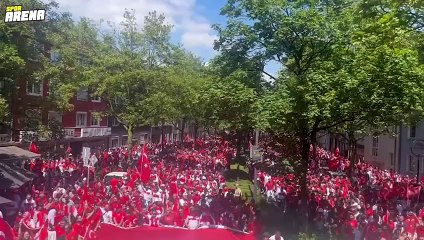Dortmund, 'Ölürüm Türkiyem' ve İstiklal Marşımızla inledi