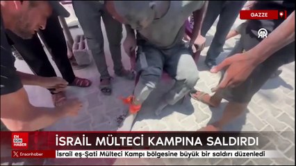 İsrail mülteci kampına saldırdı