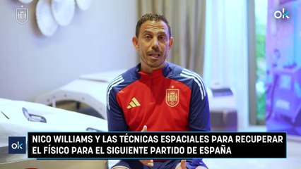 Nico Williams y las técnicas espaciales para recuperar el físico para el siguiente partido de España