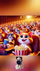 popcorn #cat #catdaddy #catlover #funny #kitten #cute #shorts