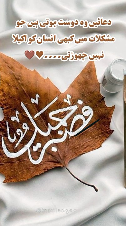 Dua ( pray)