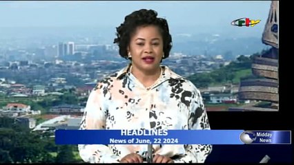 The Midday Bilingual News of  June 22, 2024  on CRTV