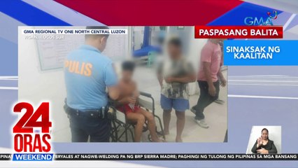 Menor de edad, sinaksak ng kaalitan | Binaril na PCG | Dalawang lalaki, arestado dahil sa umano'y robbery extortion | 24 Oras Weekend