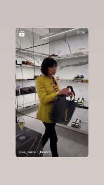 José Castelo Branco gasta fortunas em compras de luxo na Avenida da Liberdade.