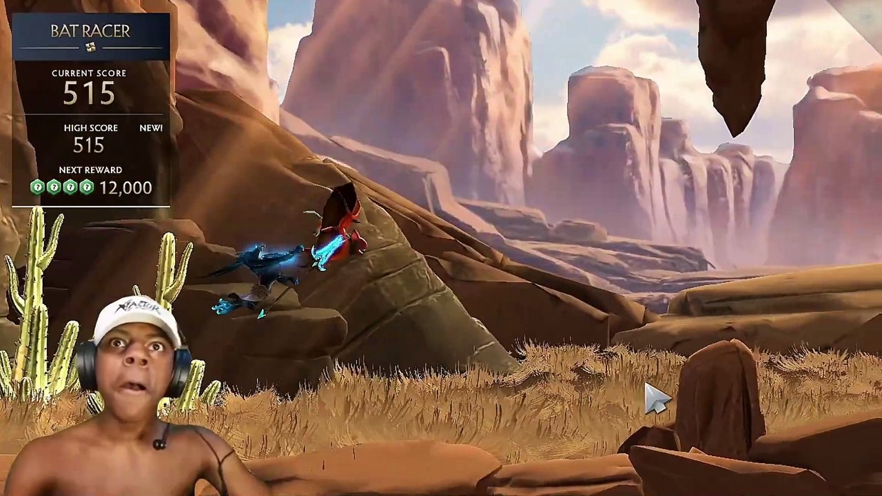 IShowSpeed plays DotA 2. But it’s flappy bird..