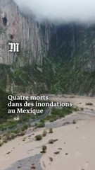 Скачать видео: Au Mexique, quatre morts dans des inondations