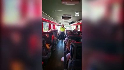 Devrilen otobüsteki yolculara emniyet kemeri taktırıldığı ortaya çıktı