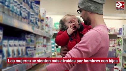Las mujeres se sienten más atraídas por hombres con hijos